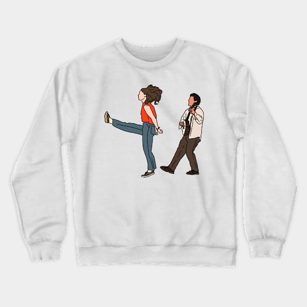 Dance for Me, Mountain Girl Crewneck Sweatshirt by lyndsiemark